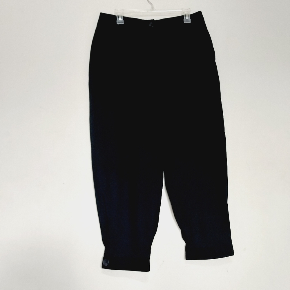 Zara Cuffed Ankle Barrel Pants Sz- Large - Picture 8 of 12